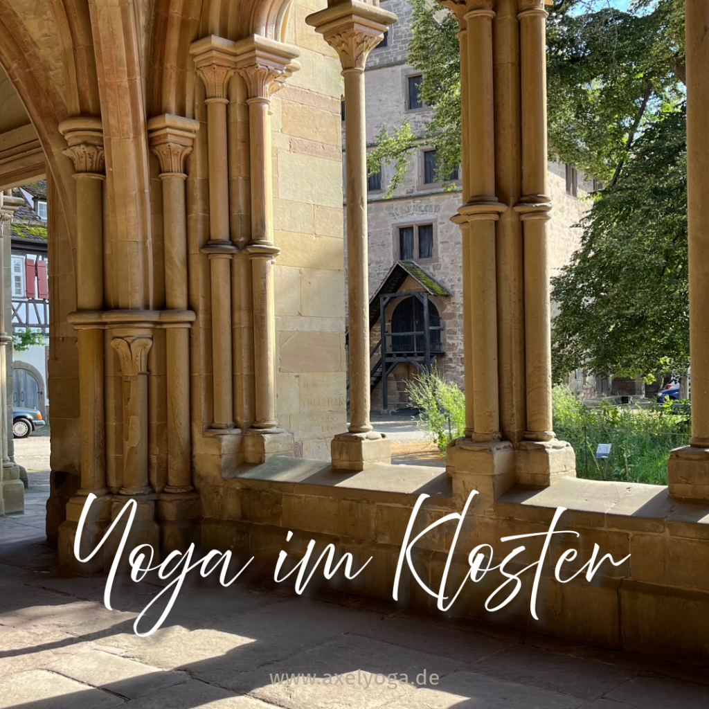 Yoga in Maulbronn im Kloster für Anfänger:innen, Wiedereinsteiger*innen und Fortgeschrittene