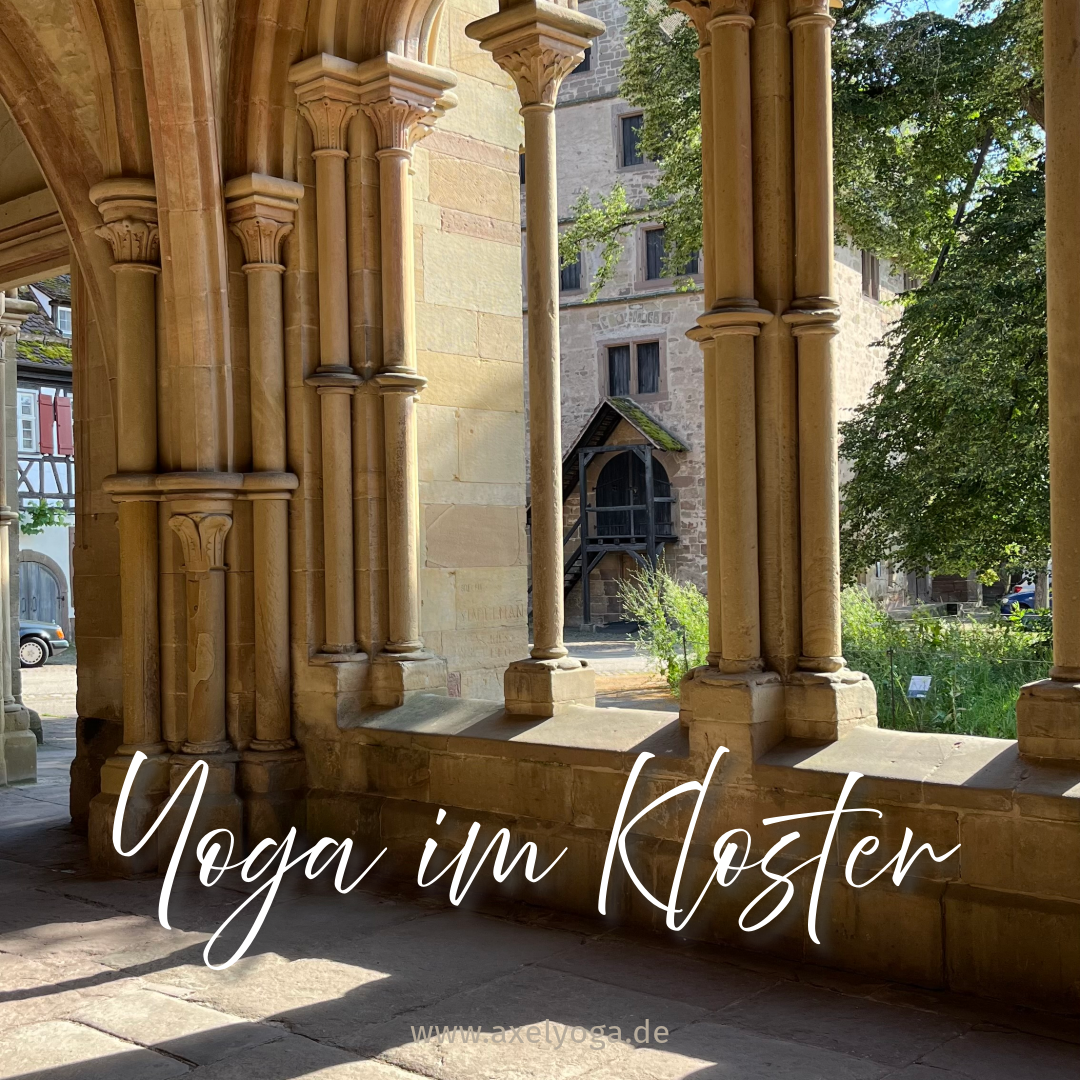 Yoga im Kloster Maulbronn