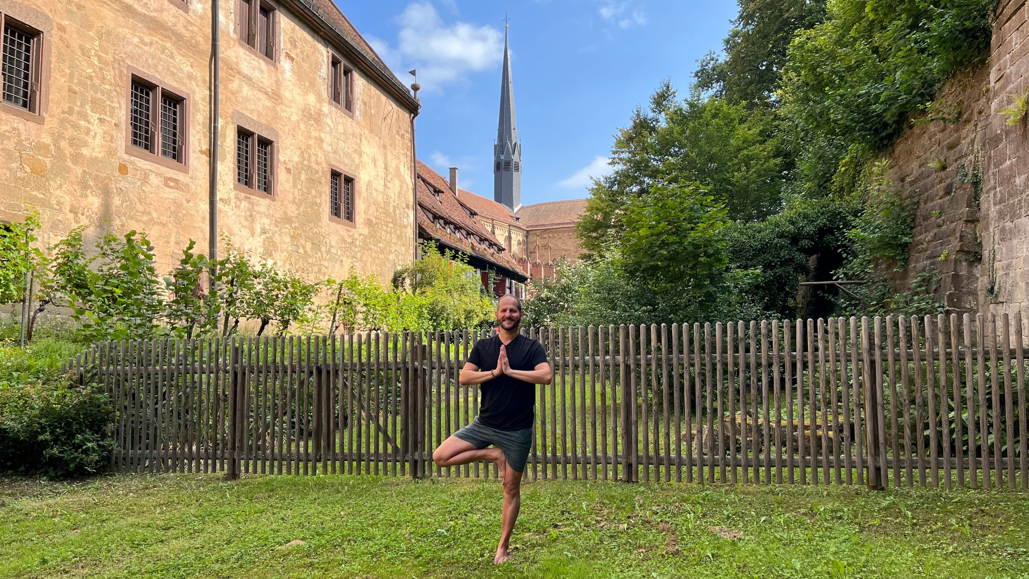 Yoga im Kloster Maulbronn